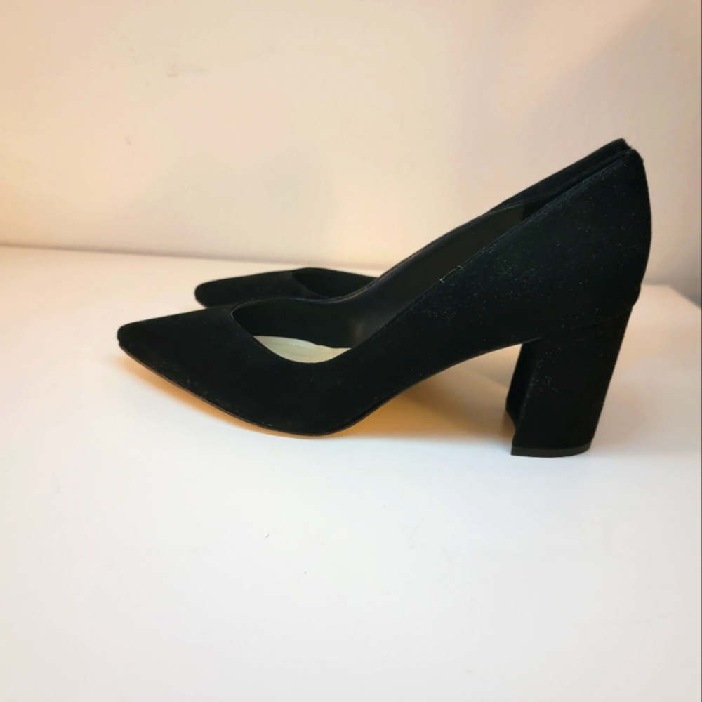 MARC FISHER WOMENS CAITLIN PUMP - BLACK